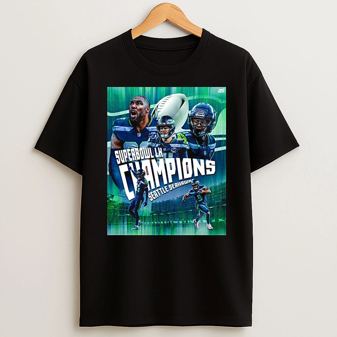 Seattle Seahawks 2025 Super Bowl Lx Champions Shirts
