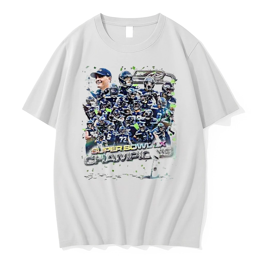 Seattle Seahawks 2026 Lx Super Bowl Champions Woman Shirts
