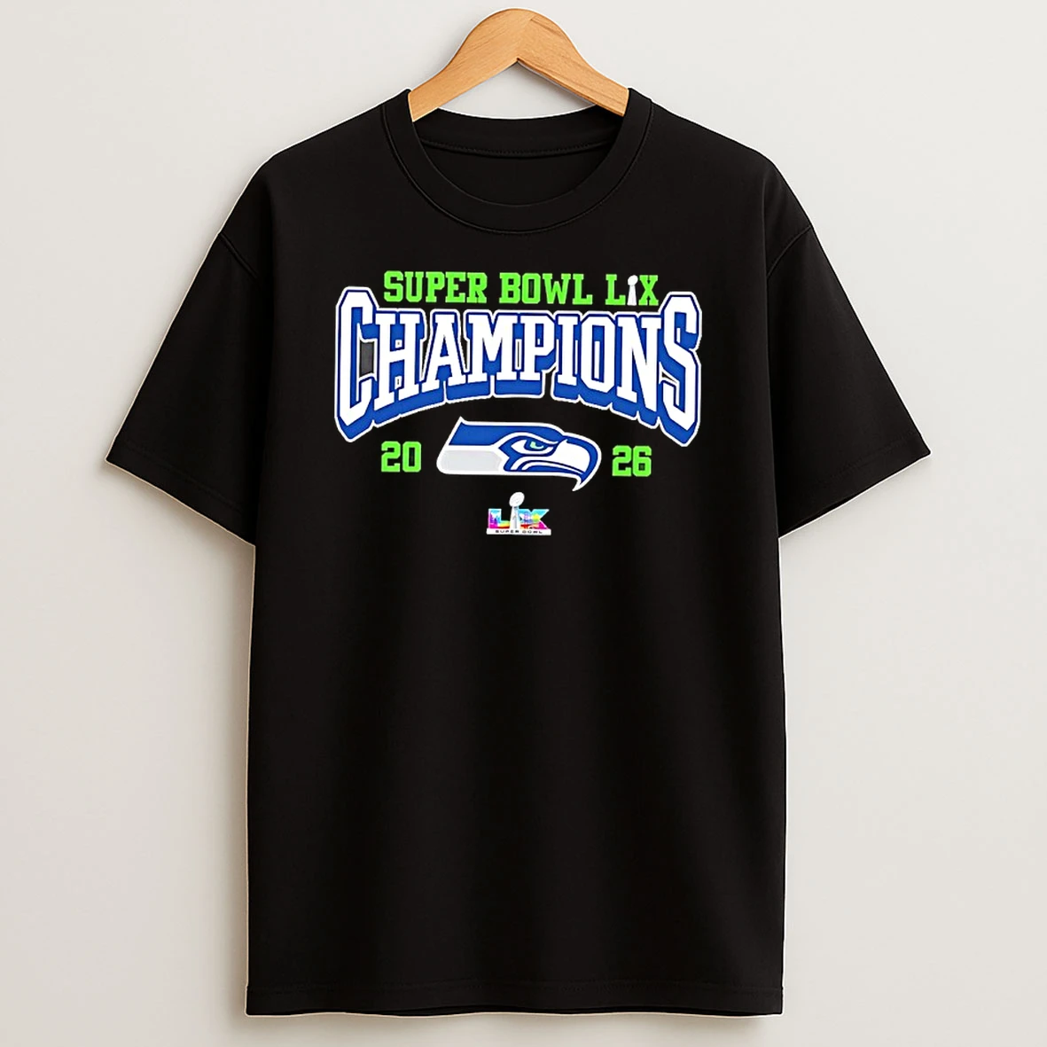 Seattle Seahawks 2026 Super Bowl Lx Champions Shirts