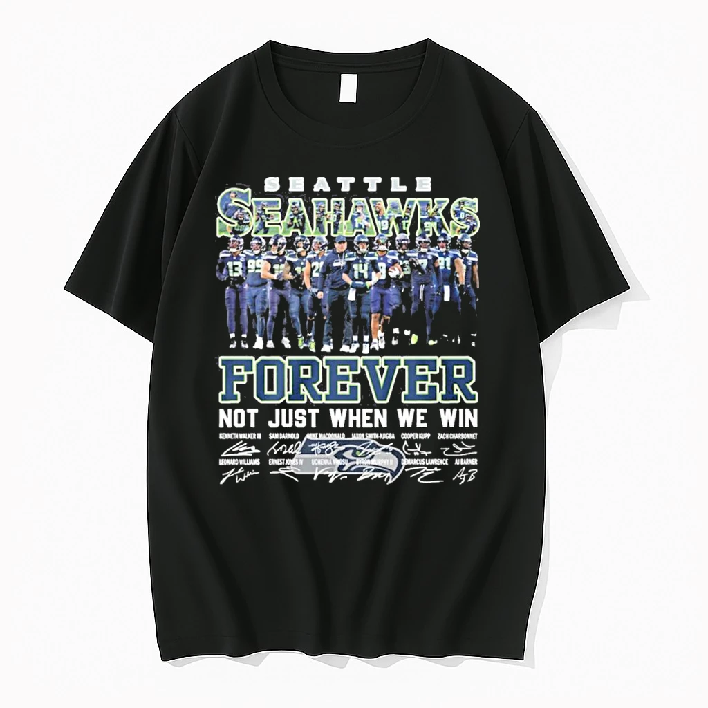 Seattle Seahawks Forever Not Just When We Win Super Bowl Shirts