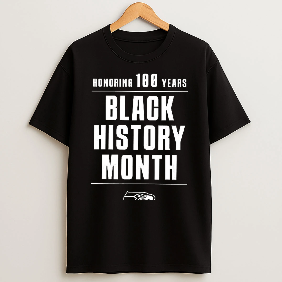 Seattle Seahawks Honoring 100 Years Black History Month Woman Shirts