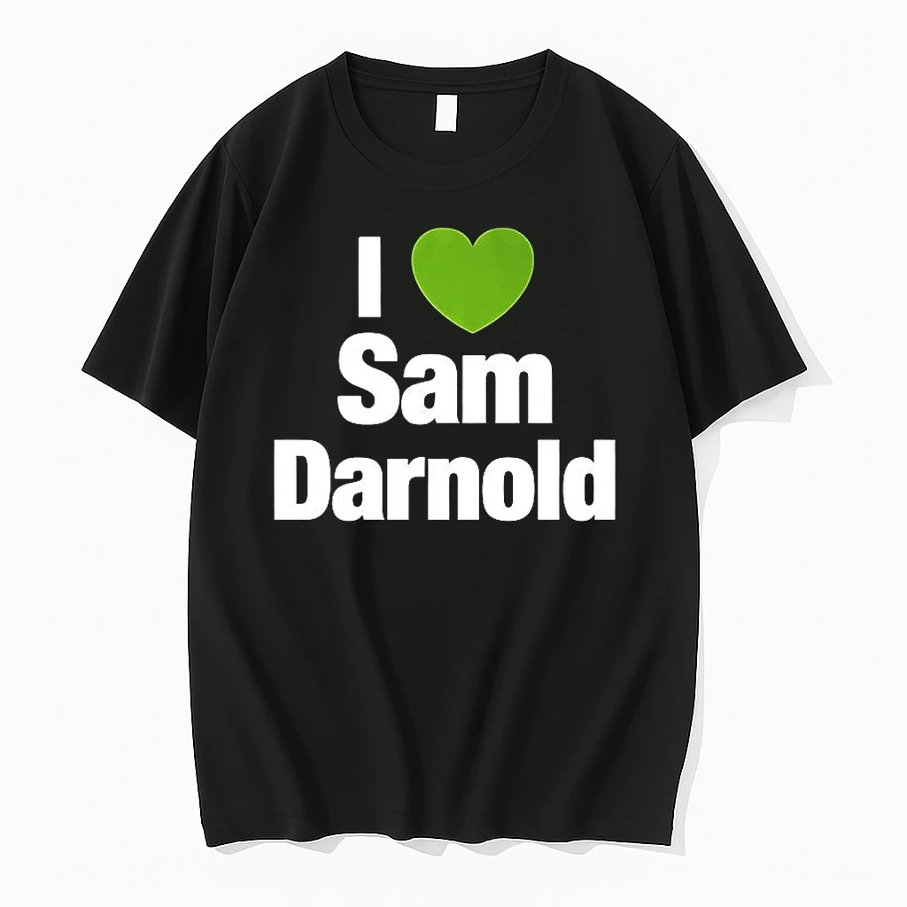 Seattle Seahawks I Love Sam Darnold Heart Woman Shirts