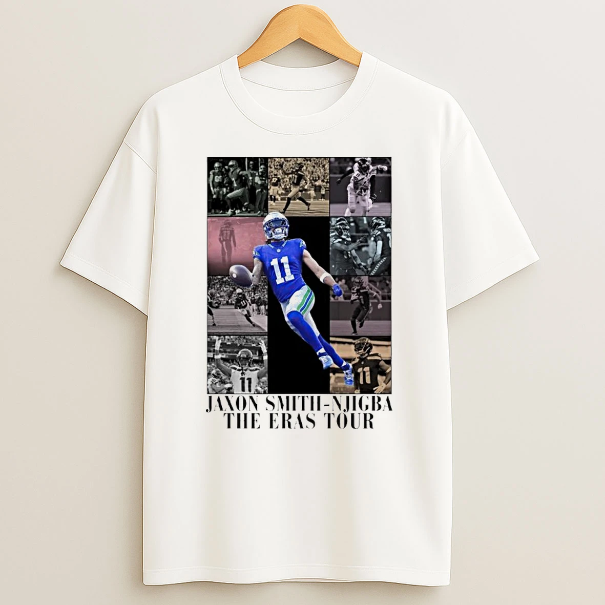 Seattle Seahawks Jaxon Smith Njigba The Eras Tour 2026 Shirts