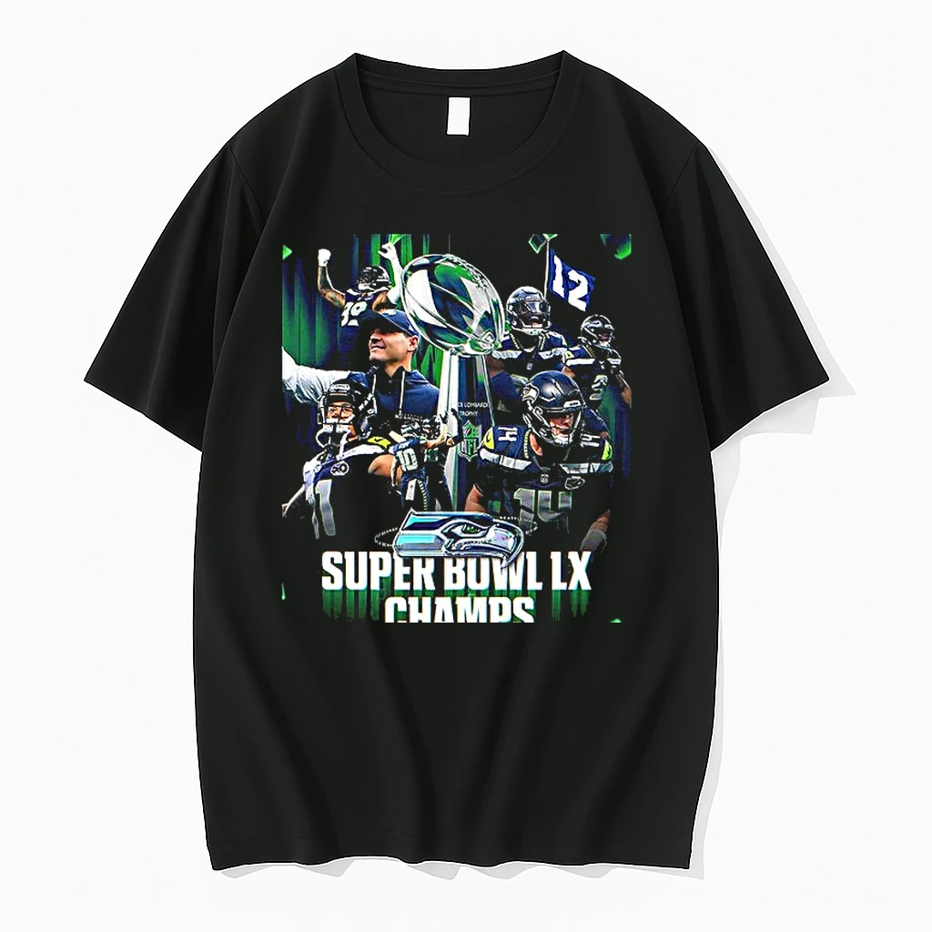 Seattle Seahawks Lx Super Bowl Champions 2026 Woman Shirts