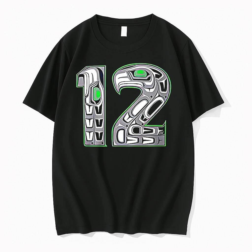 Seattle Seahawks Native 12 Woman Shirts