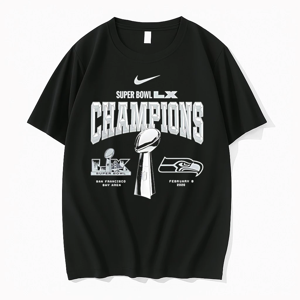 Seattle Seahawks Nike Super Bowl Lx Champions Locker Room Trophy Shirts