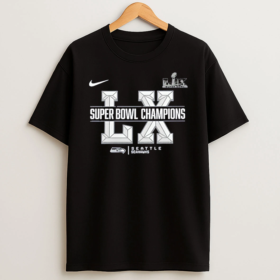 Seattle Seahawks Nike Super Bowl Lx Champions Sacrifice Shirts