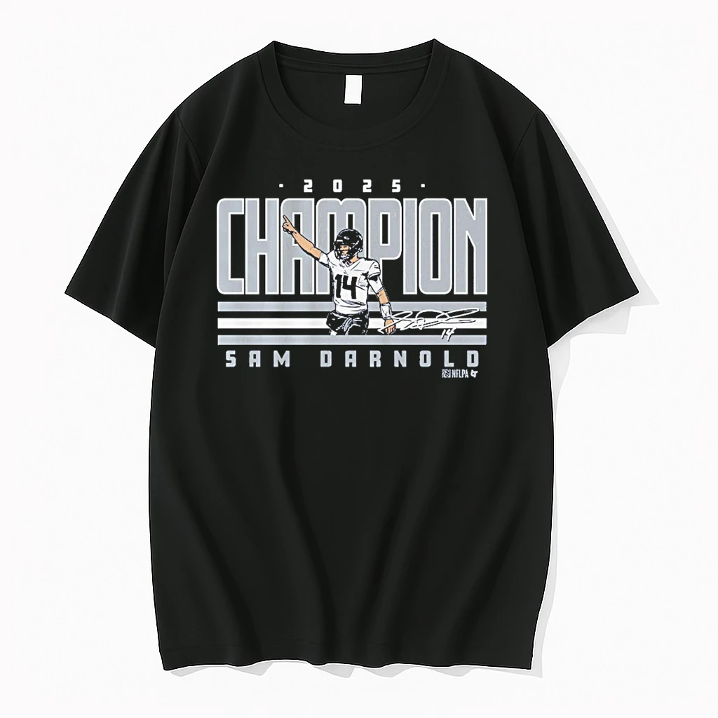 Seattle Seahawks Sam Darnold 2025 World Champ Signature Shirts