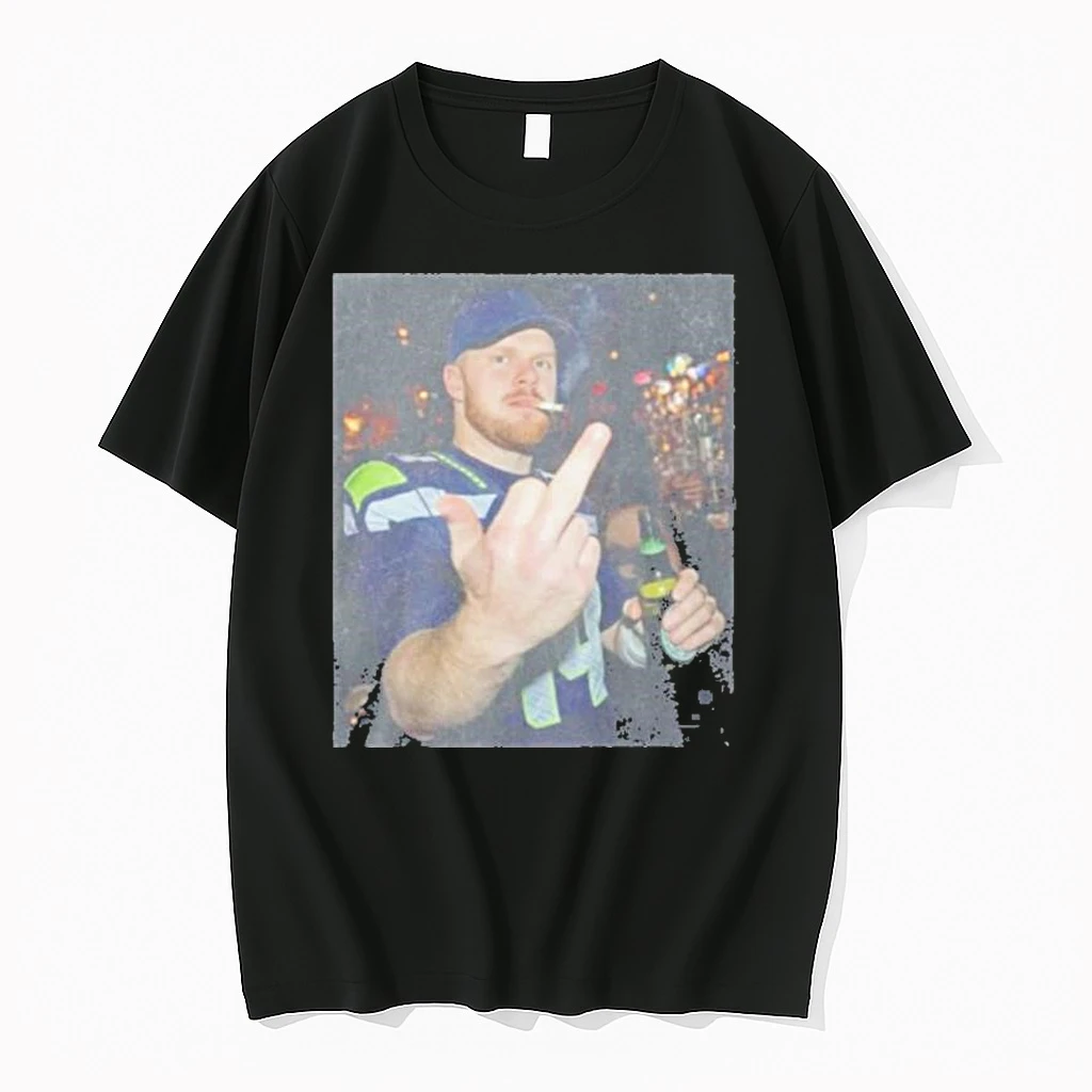 Seattle Seahawks Sam Darnold Flick Off Middle Finger Shirts