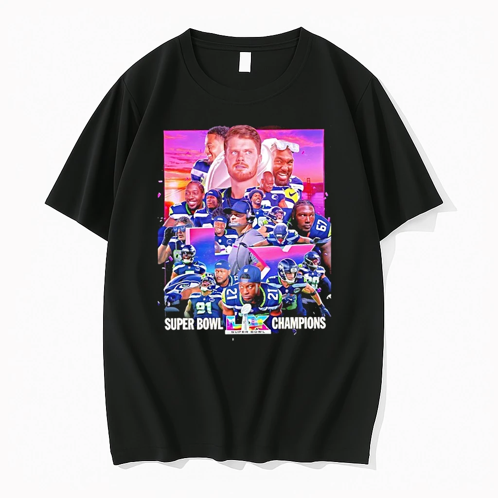 Seattle Seahawks Super Bowl 2026 Champions All Team Shirts