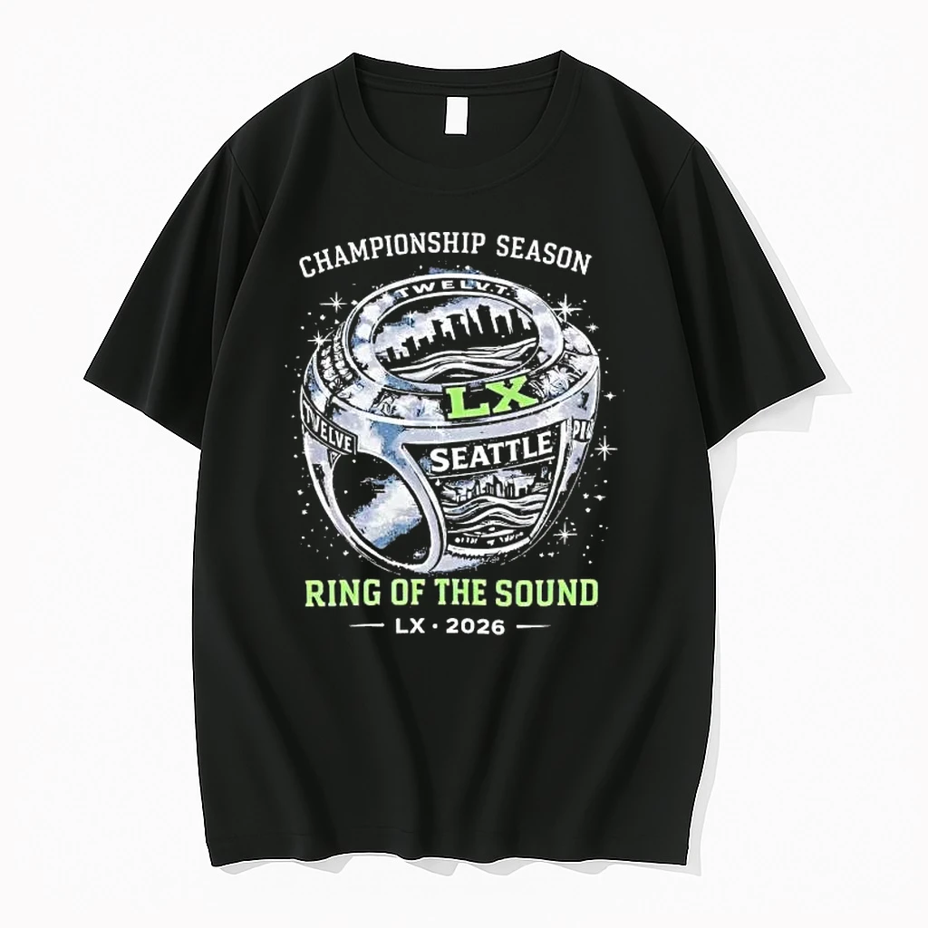 Seattle Seahawks Super Bowl Champions Season Ring Of The Sound 2026 Shirts
