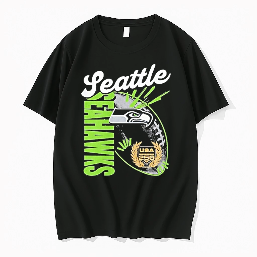 Seattle Seahawks Usa 250 Gold Standard Team Heritage Shirts