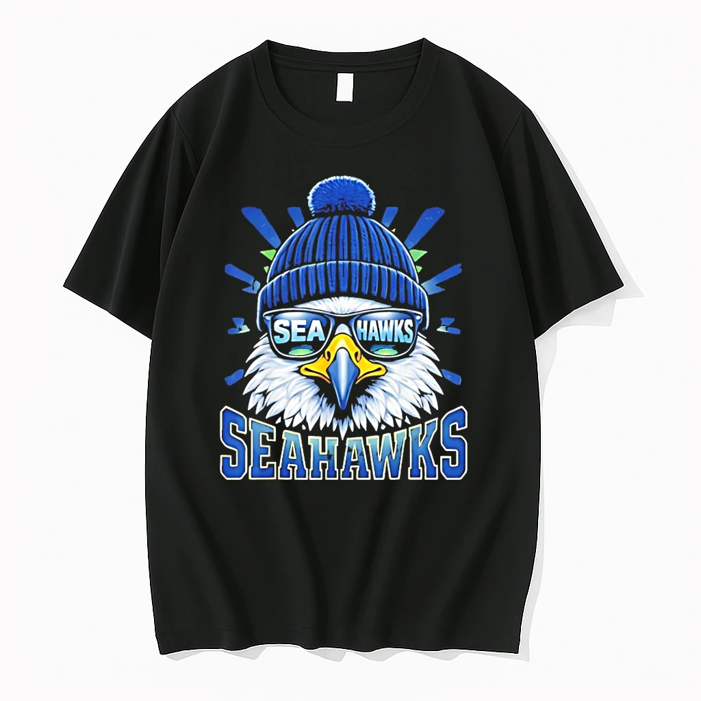 Seattle Seahawks Cool Face Seahawks With Sunglasses Shirts
