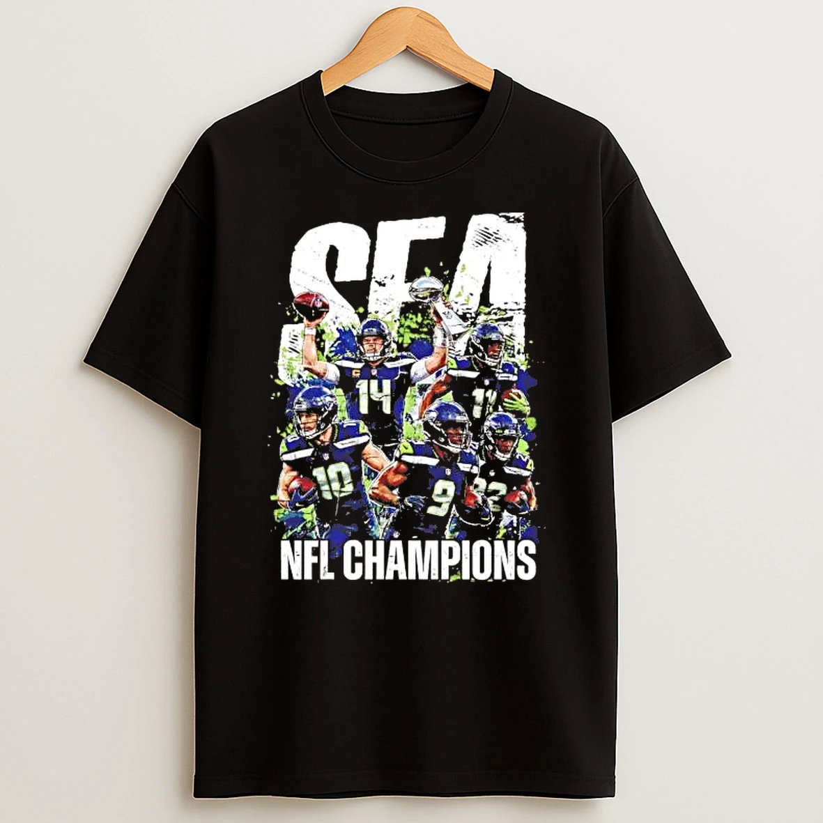 Seattle Seahawks Sea Nfl Champions Team Players Shirts
