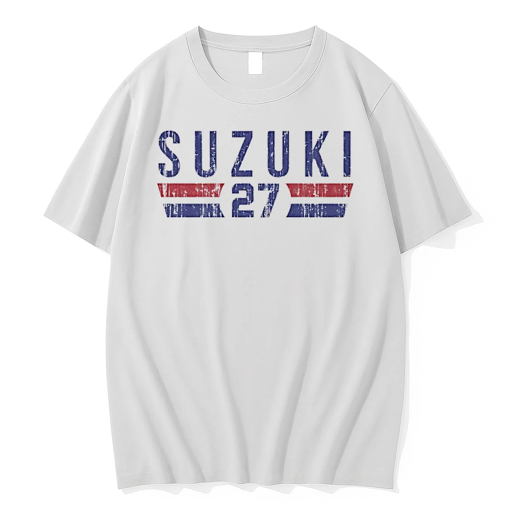 Seiya Suzuki 27 Chicago Cubs Player Name And Number Shirts