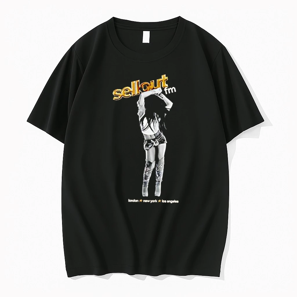 Sellout Fm London New York Los Angeles Dancing Woman Shirts