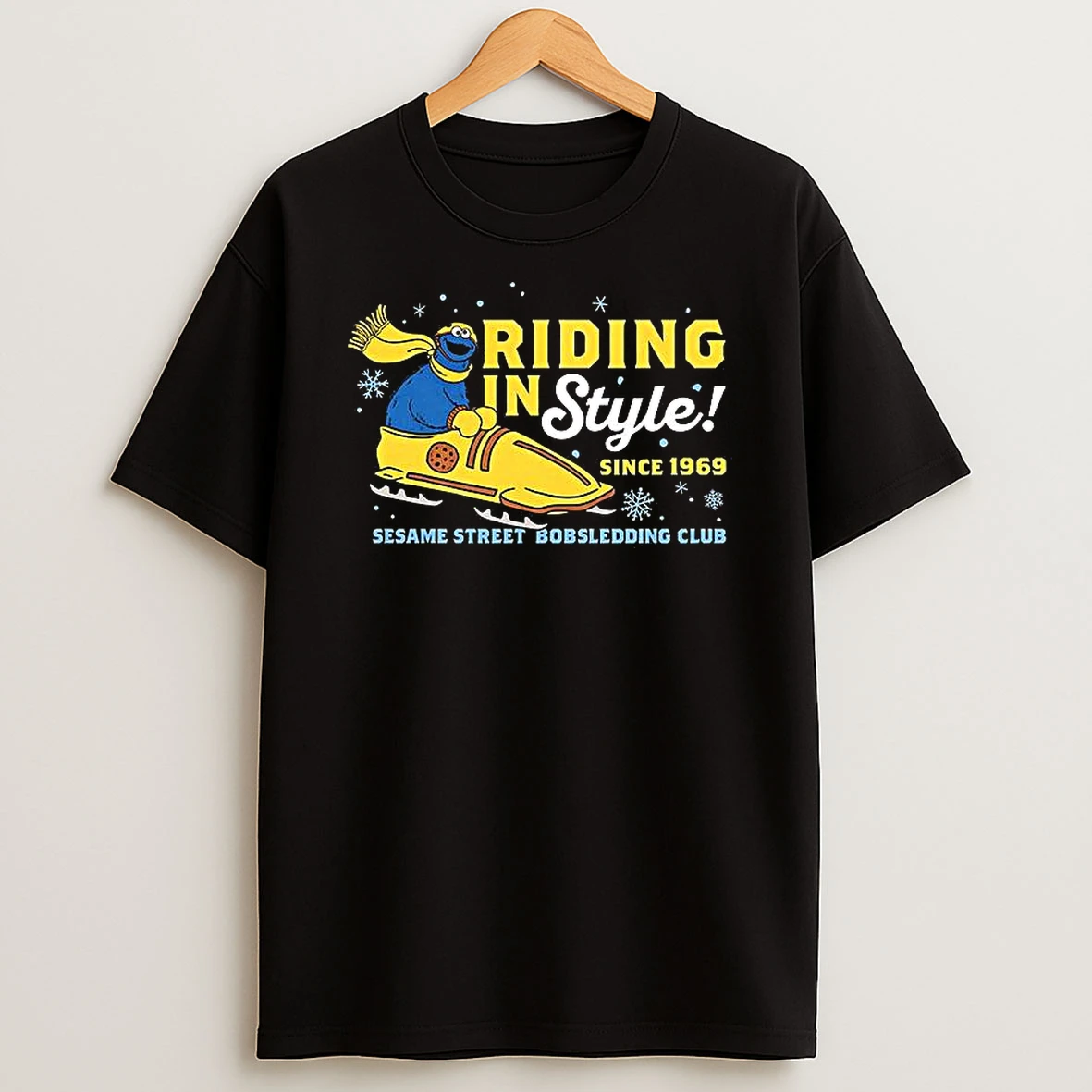 Sesame Street Riding In Style Since 1969 Woman Shirts