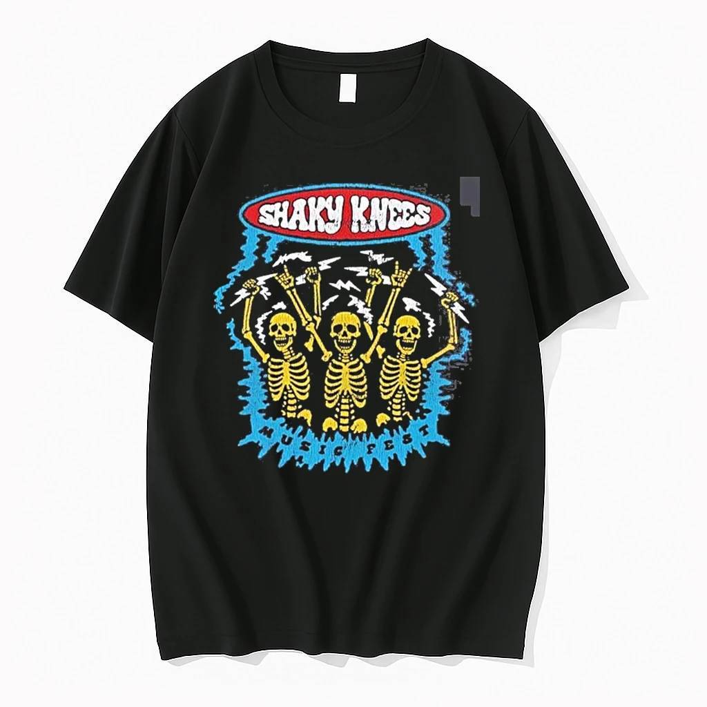 Shaky Knees Music Festival 2026 At Piedmont Park Atlanta Ga On September 13 20 2026 Electric Skeleton Lineup Shirts