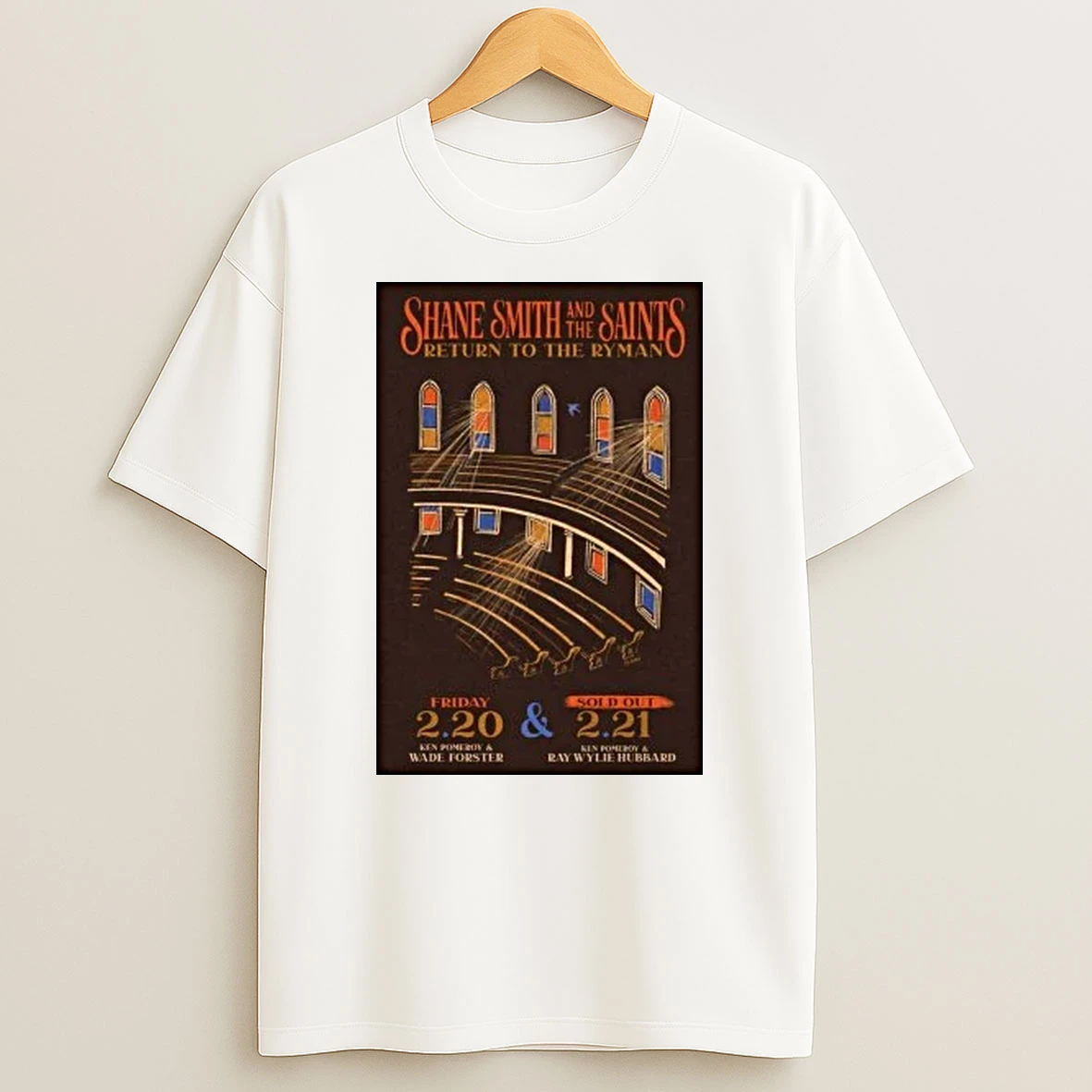 Shane Smith The Saints Feb 20 And 21 2026 Wade Forster Shirts