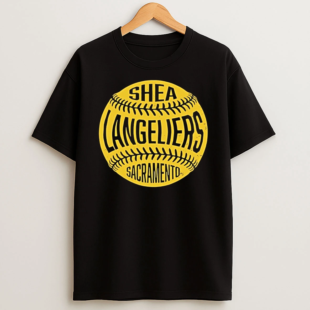 Shea Langeliers Sacramento Baseball Vintage Shirts