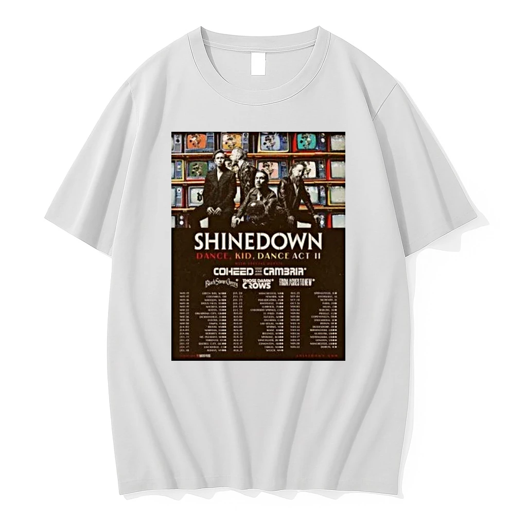 Shinedown Dance Kid Dance Act Ii 2026 World Tour All Across The Us And Uk Shirts