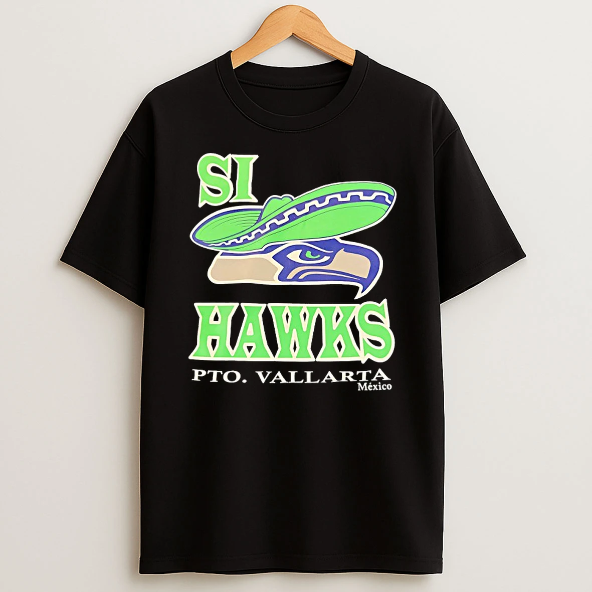 Si Hawks Pto Vallarta Mexico Seattle Seahawks Shirts