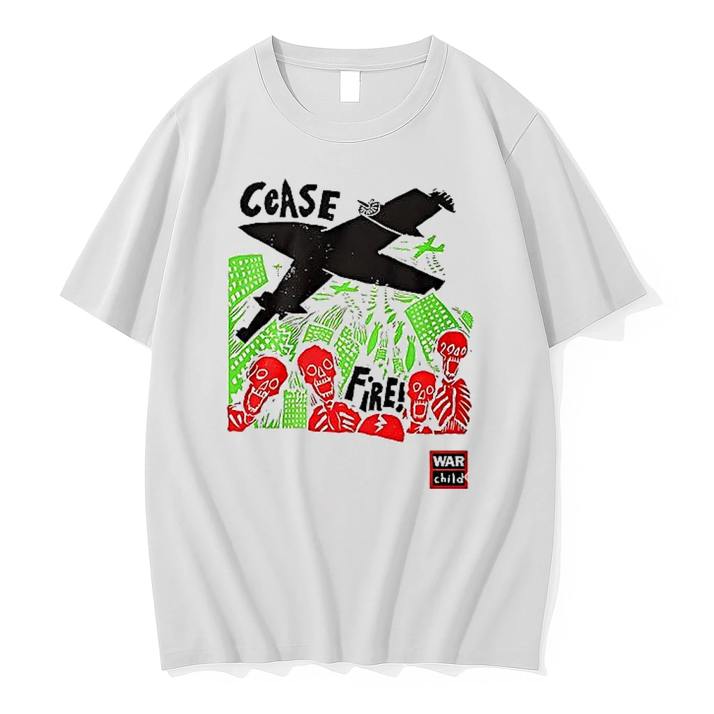 Skeleton Cease Fire Levellers Woman Shirts