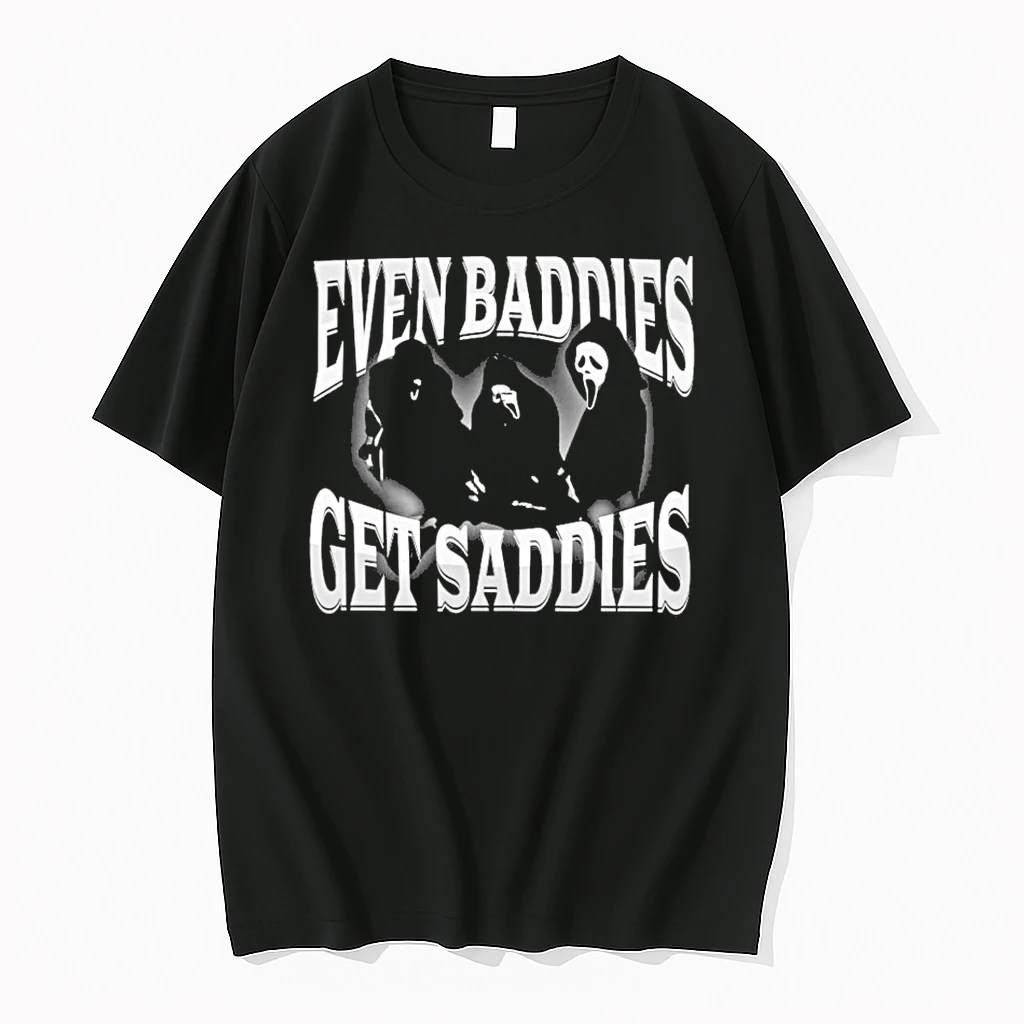 Skeleton Even Baddies Get Saddies Shirts