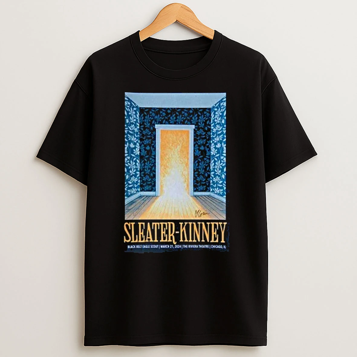 Sleater Kinney Chicago Il Mar 21 2024 Shirts