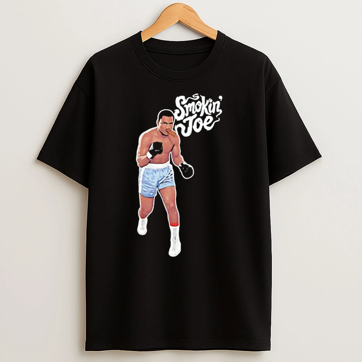 Smokin Joe Frazier Boxer Smoking A Cigar Shirts