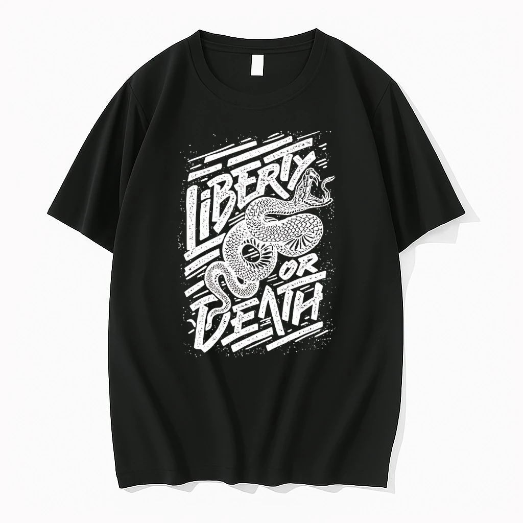 Snake Liberty Or Death Anti Ice Shirts