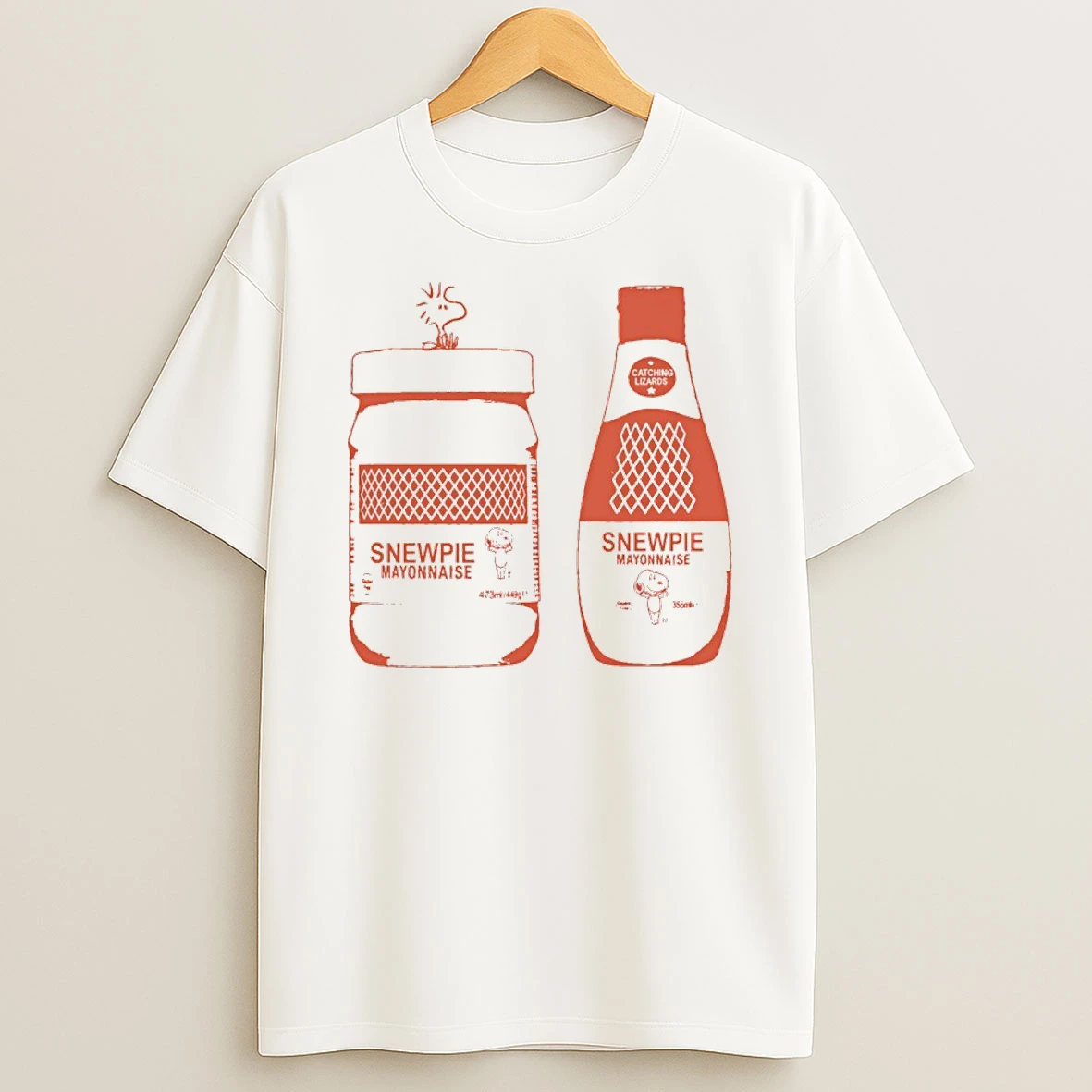 Snewpie Mayonnaise Snoopy And Woodstock Shirts