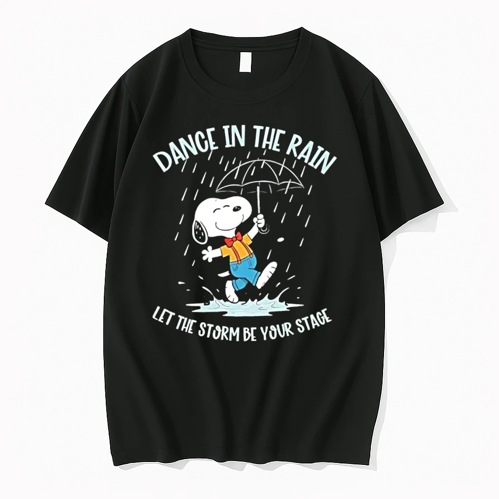 Snoopy Dance In The Rain Let The Storm Be Your Stage Shirts