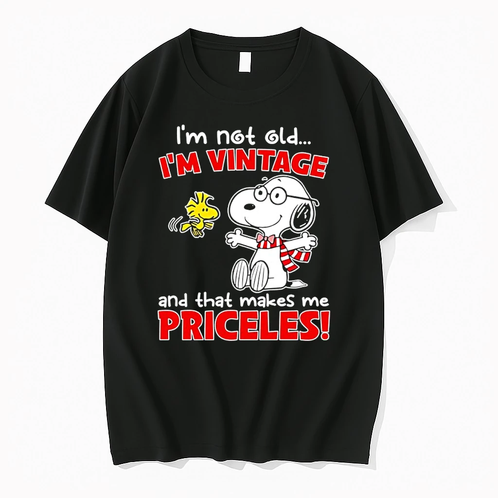 Snoopy And Woodstock Im Not Old Im Vintage And That Makes Me Priceless Shirts