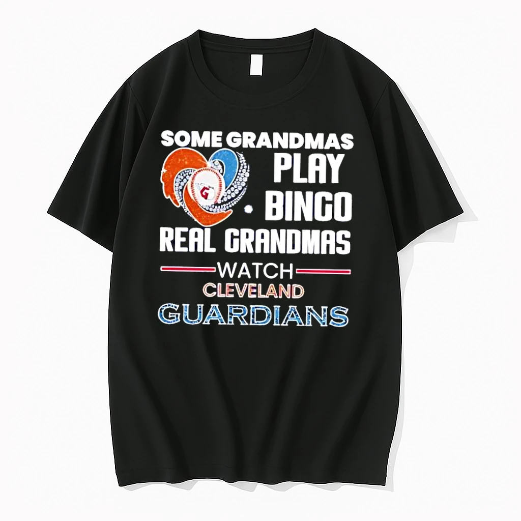 Some Grandmas Play Bingo Real Grandmas Watch Cleveland Guardians Shirts