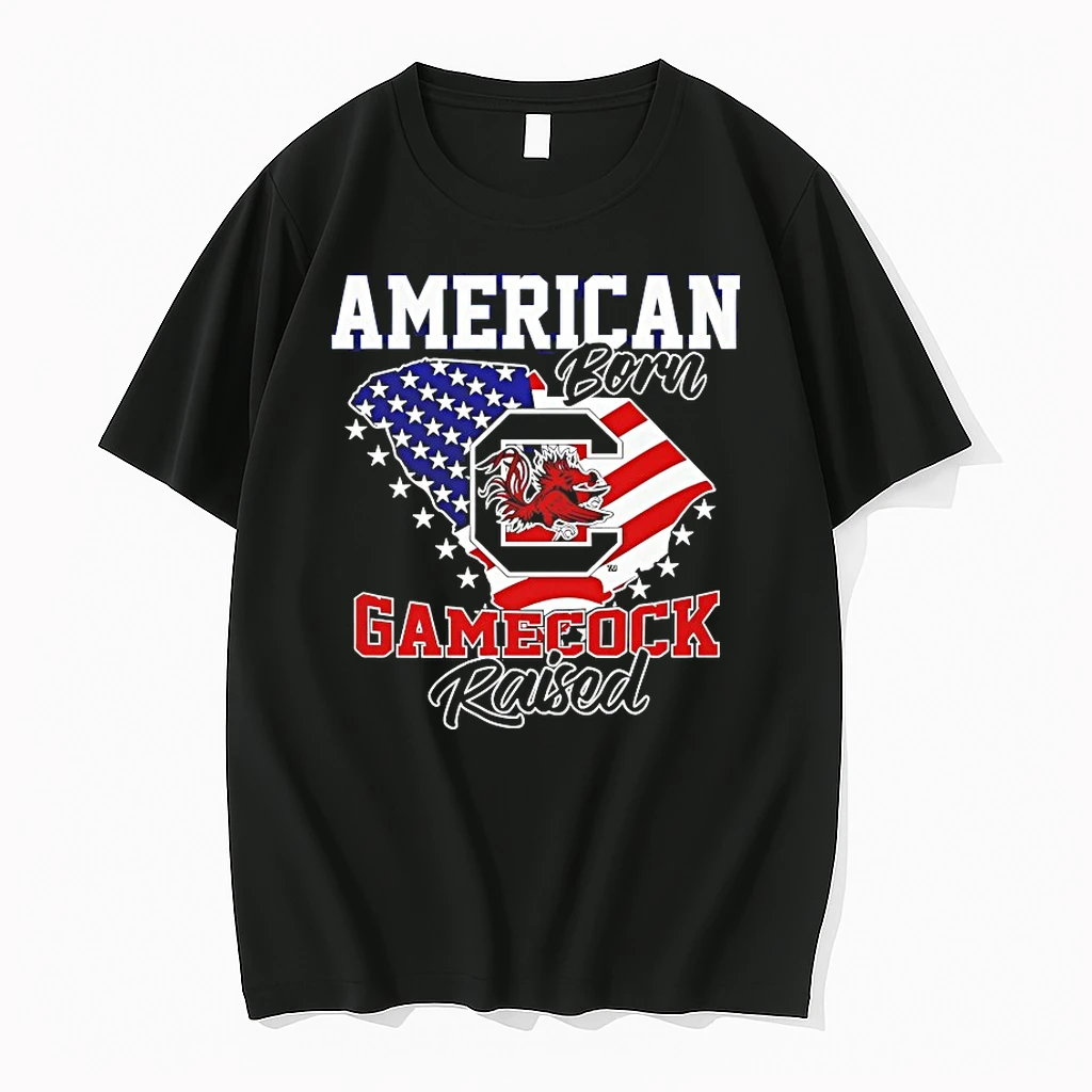 South Carolina Gamecocks American Born Gamecock Raised Shirts