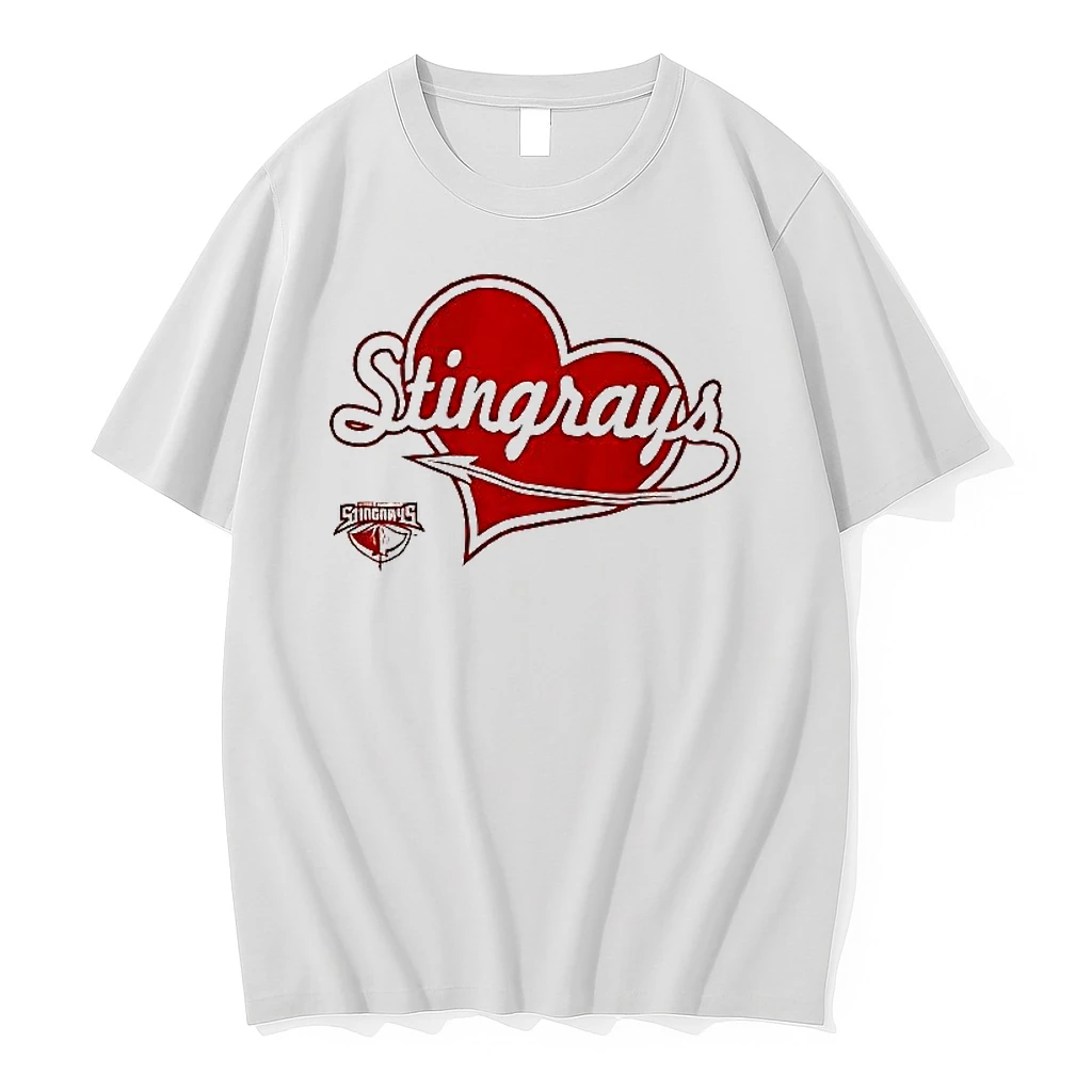 South Carolina Stingrays Love Heart Logo Woman Shirts