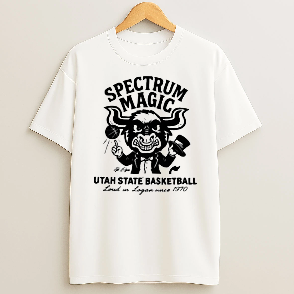 Spectrum Magic Game Utah State Basketball Shirts