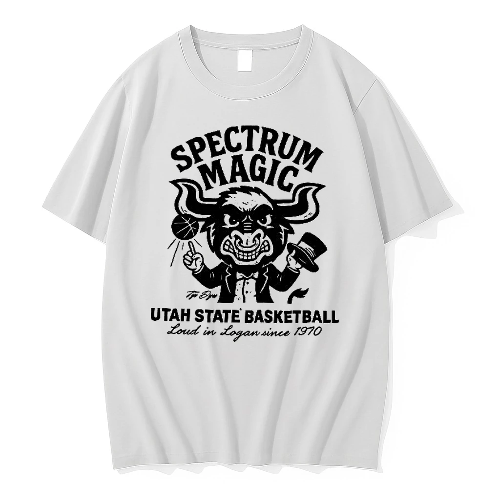 Spectrum Magic Game Utah State Basketball Woman Shirts