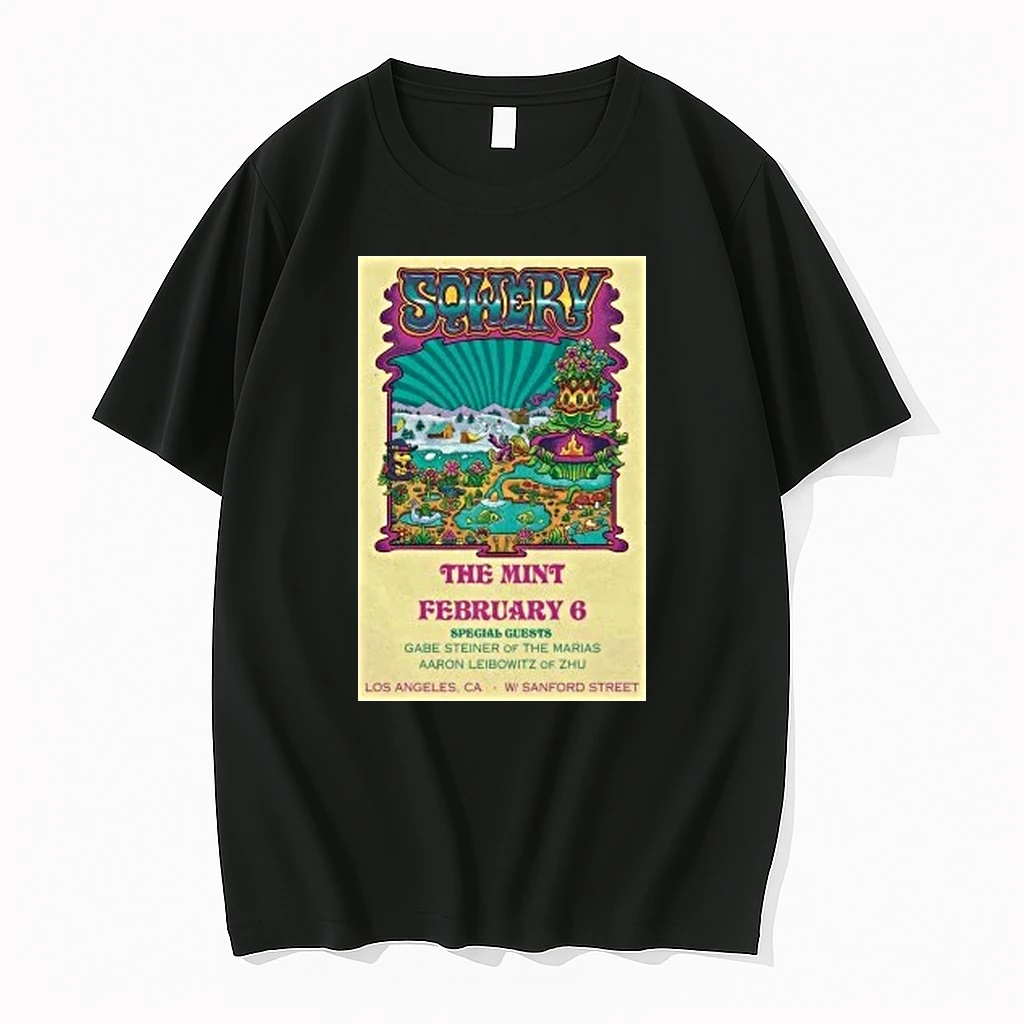 Sqwerv Feb 6 2026 Los Angeles Shirts