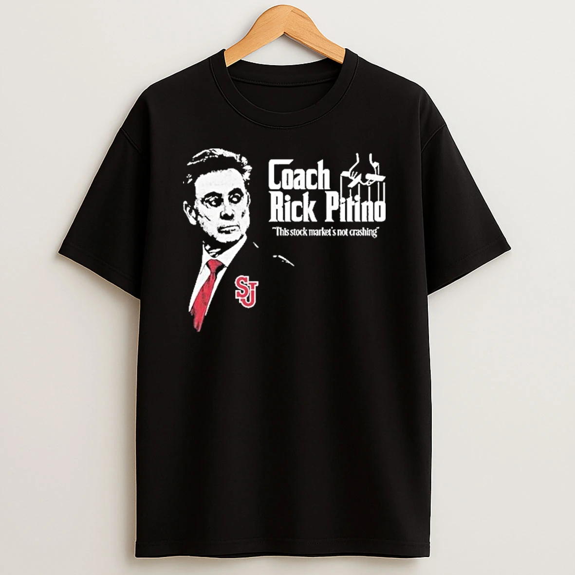 St Johns Rick Pitino Stock Market Coach Shirts
