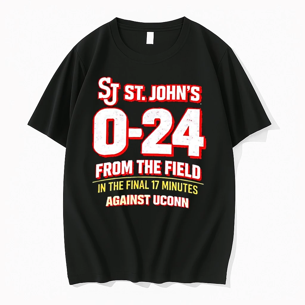 St Johns 0 24 From The Field Against Uconn Shirts