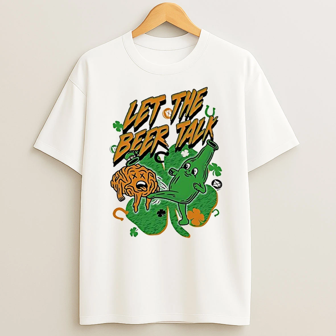 St Patrick Day 2026 Let The Beer Talk Shirts