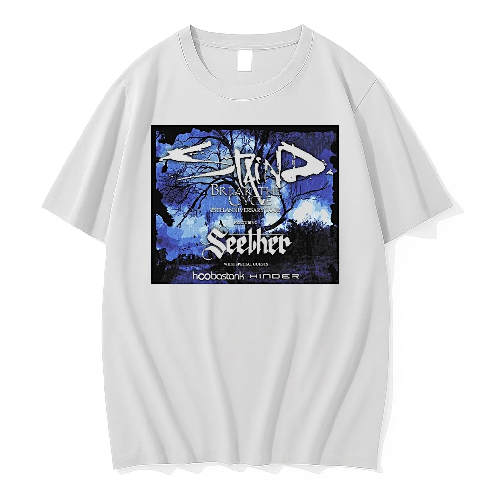 Staind Break The Cycle 25th Anniversary Tour 2026 Shirts