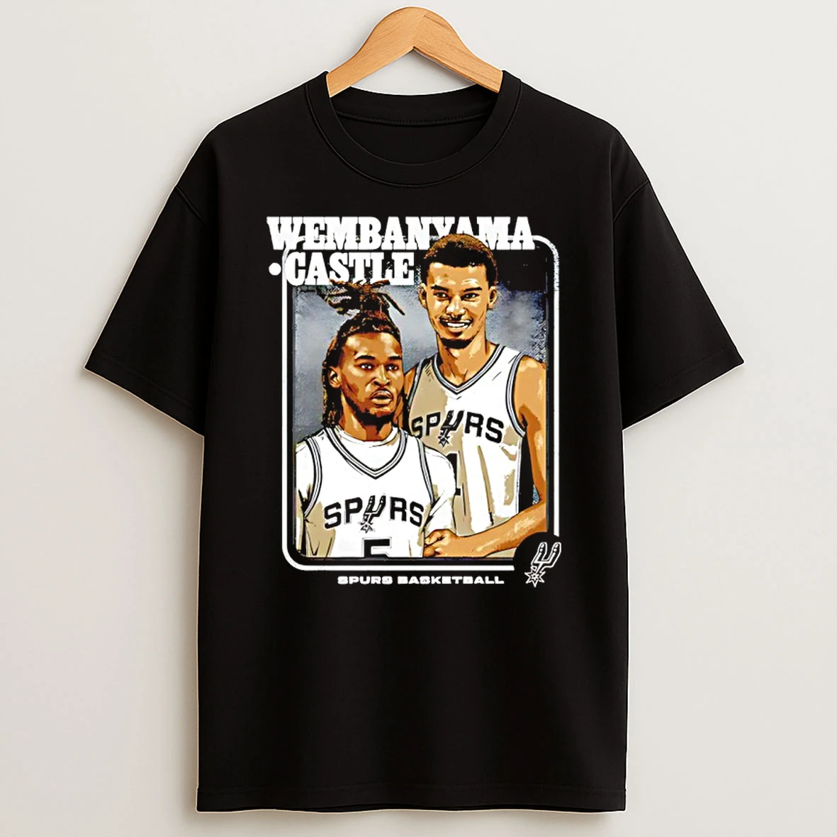 Step Brothers Victor Wembanyama And Stephon Castle San Antonio Spurs Shirts
