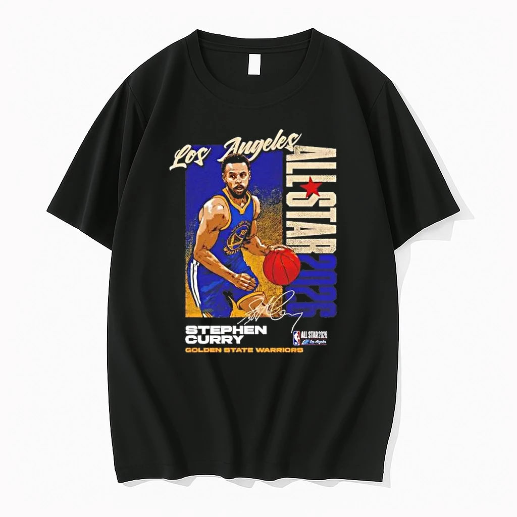 Steph Curry 2026 Nba All Star Signature Golden State Warriors Tee Shirts