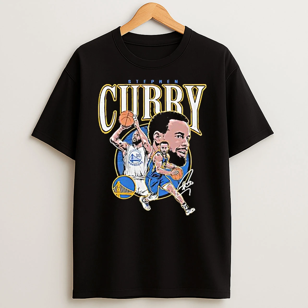 Stephen Curry Golden State Warriors Signature Graphic Shirts
