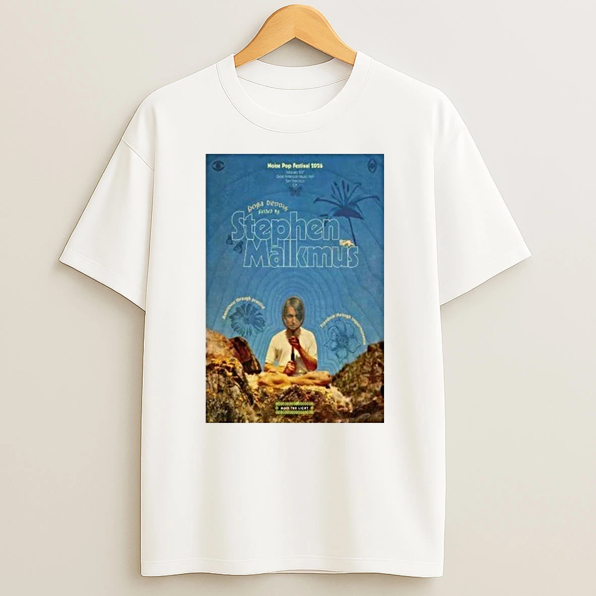Stephen Malkmus San Francisco Feb 23 2026 Shirts