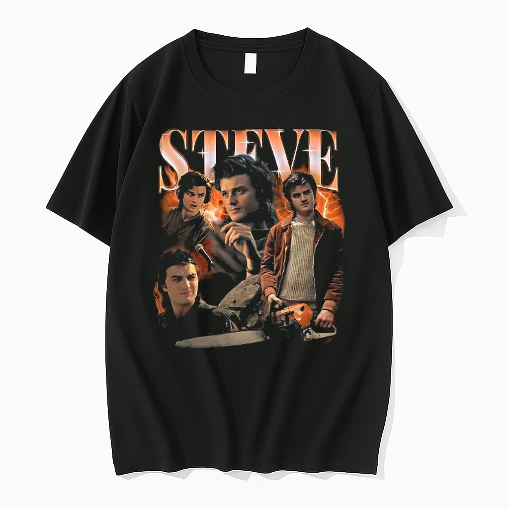 Steve Heartthrob Stranger Things Graphic Woman Shirts