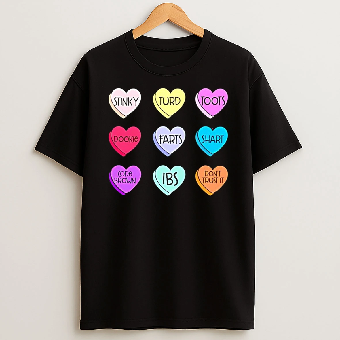 Stinky Turd Toots Dookle Farts Shart Code Brown Ibs Dont Trust It Hearts Shirts